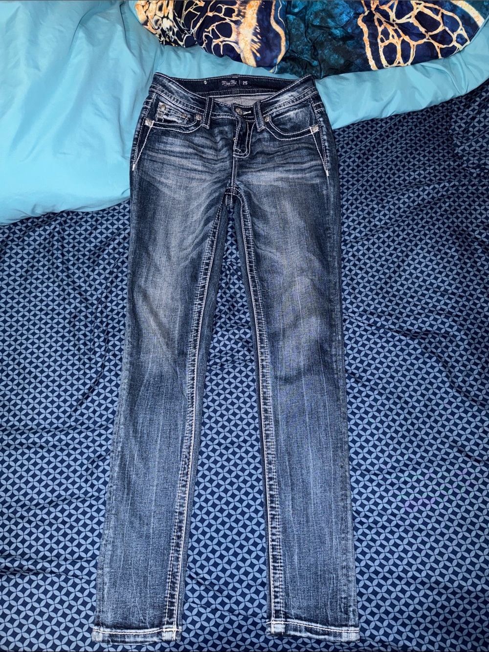 Miss Me Women's Dark Blue Skinny Jeans